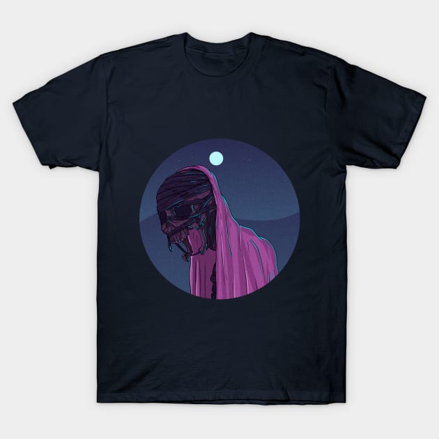 Mummy Desert Night T-Shirt by artub